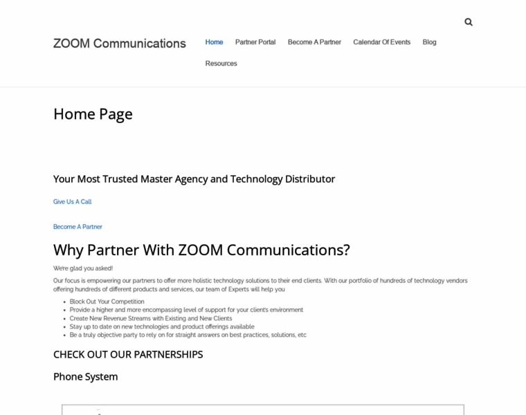 Zoomcommunications.biz thumbnail