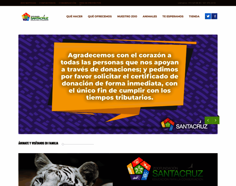 Zoosantacruz.org thumbnail