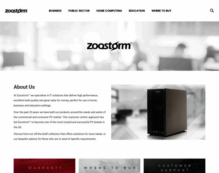 Zoostorm.com thumbnail