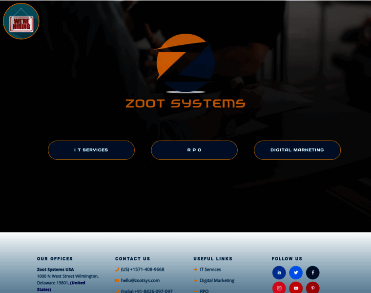 Zootsystems.com thumbnail