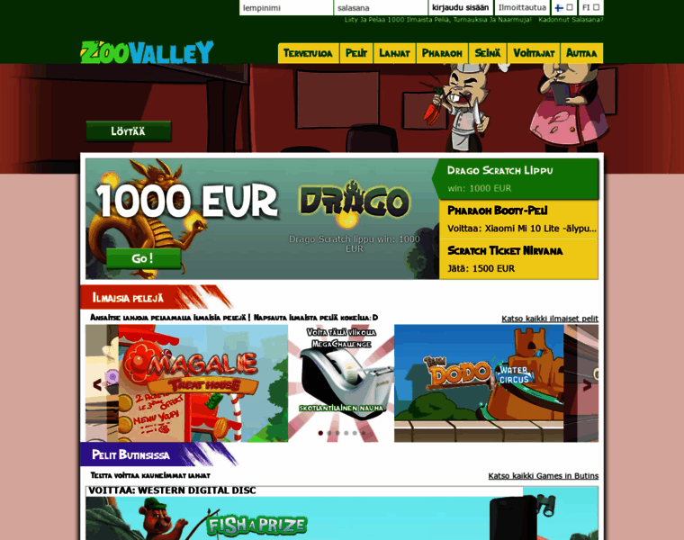 Zoovalley.fi thumbnail