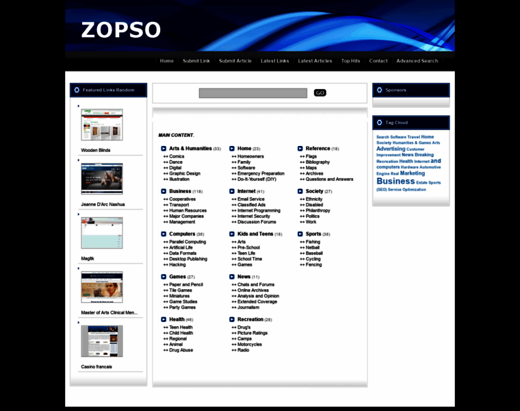 Zopso.com thumbnail