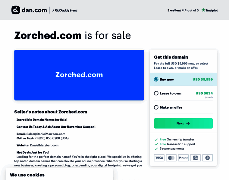 Zorched.com thumbnail