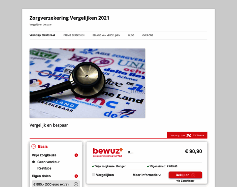 Zorgverzekering.deals thumbnail