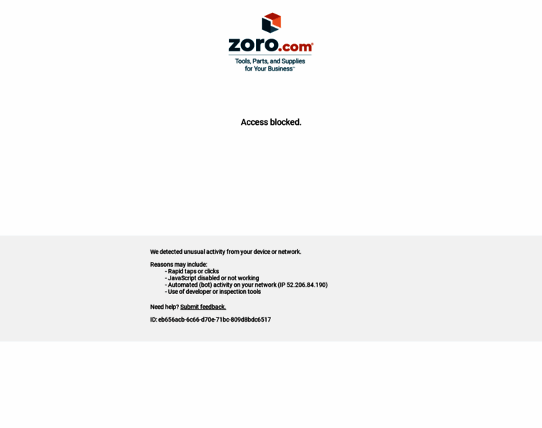 Zoro.com thumbnail Zoro.com thumbnail