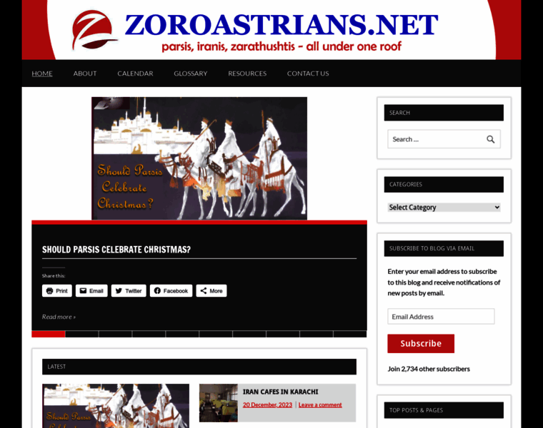 Zoroastrians.net thumbnail