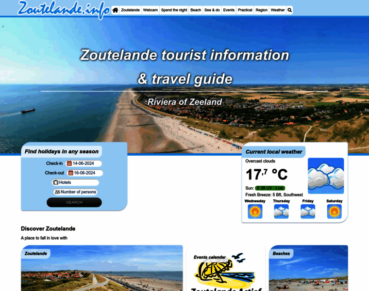 Zoutelande.info thumbnail