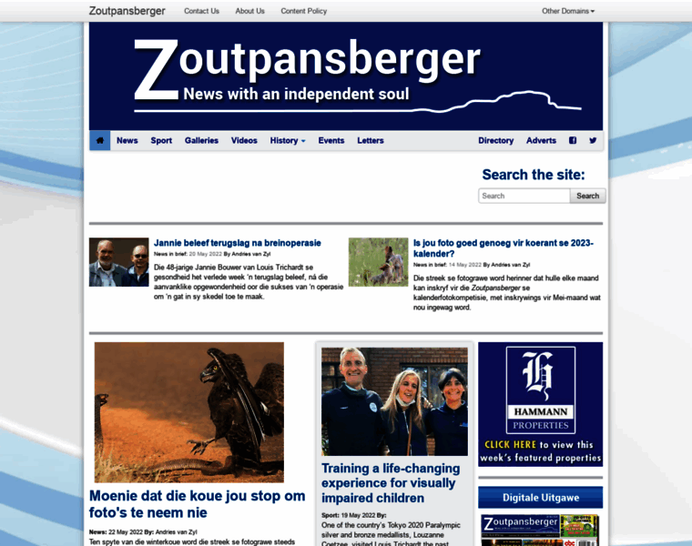 Zoutpansberger.co.za thumbnail