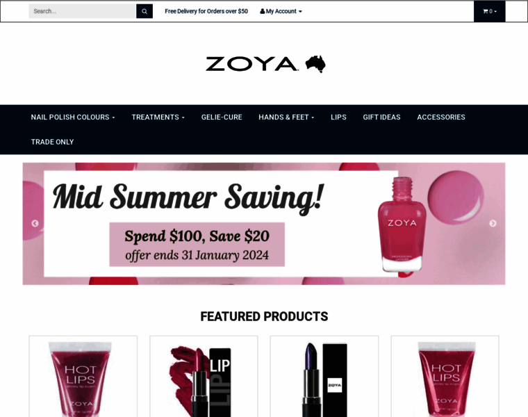 Zoya.com.au thumbnail