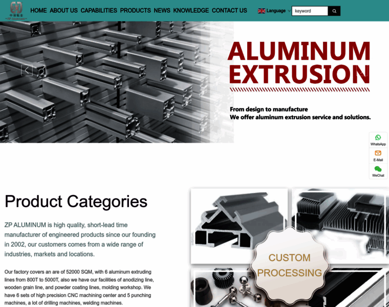 Zp-aluminium.com thumbnail