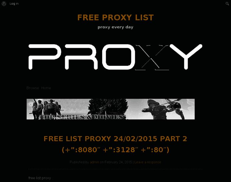 Zproxy.info thumbnail