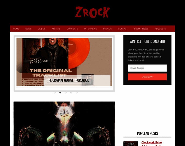 Zrock.com thumbnail