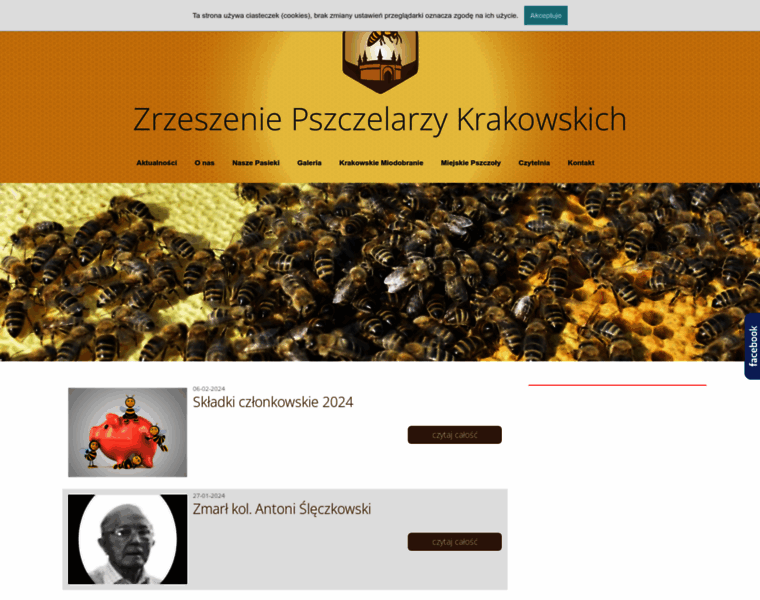 Zrzeszeniepszczelarzykrakowskich.pl thumbnail