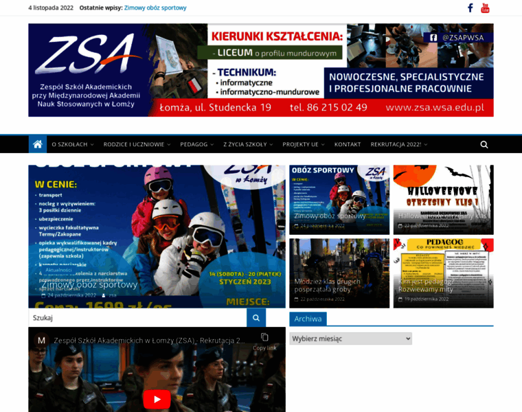 Zsa.wsa.edu.pl thumbnail