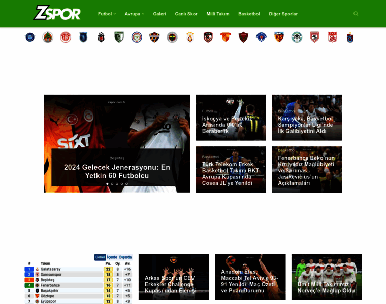 Zspor.com.tr thumbnail