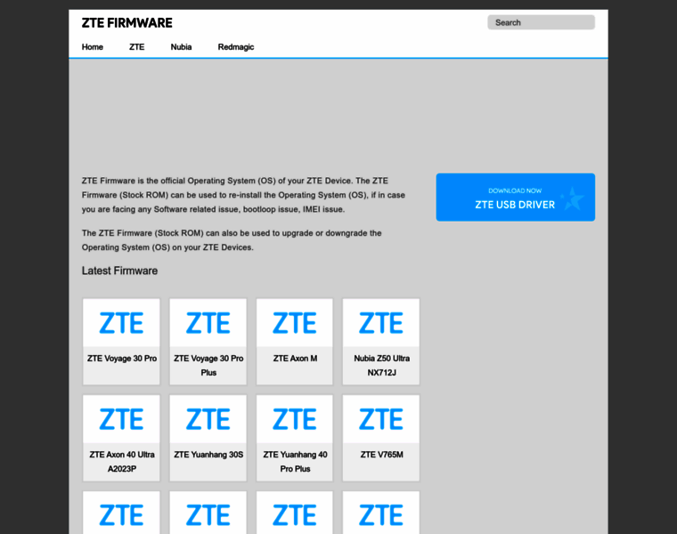Ztefirmware.com thumbnail