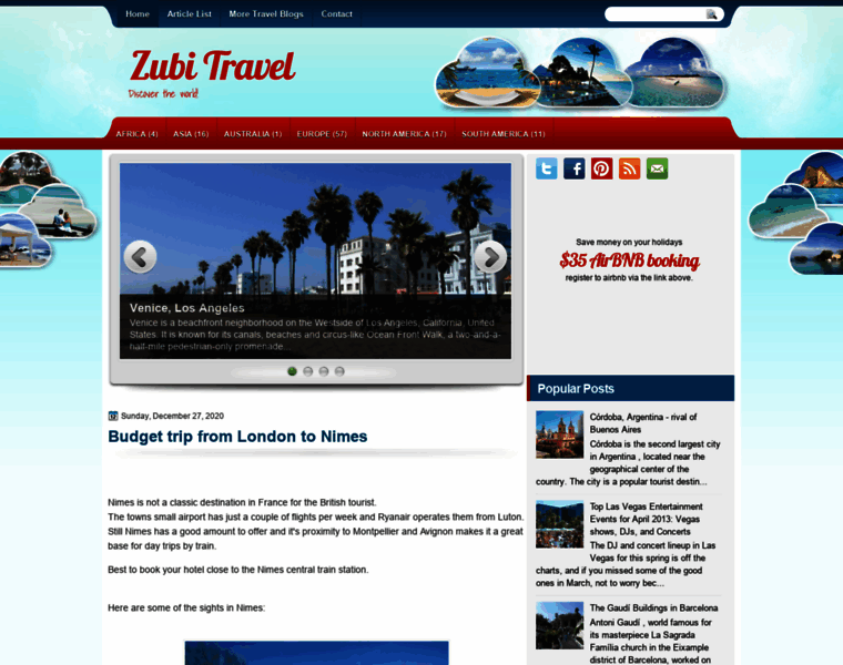 Zubitravel.com thumbnail