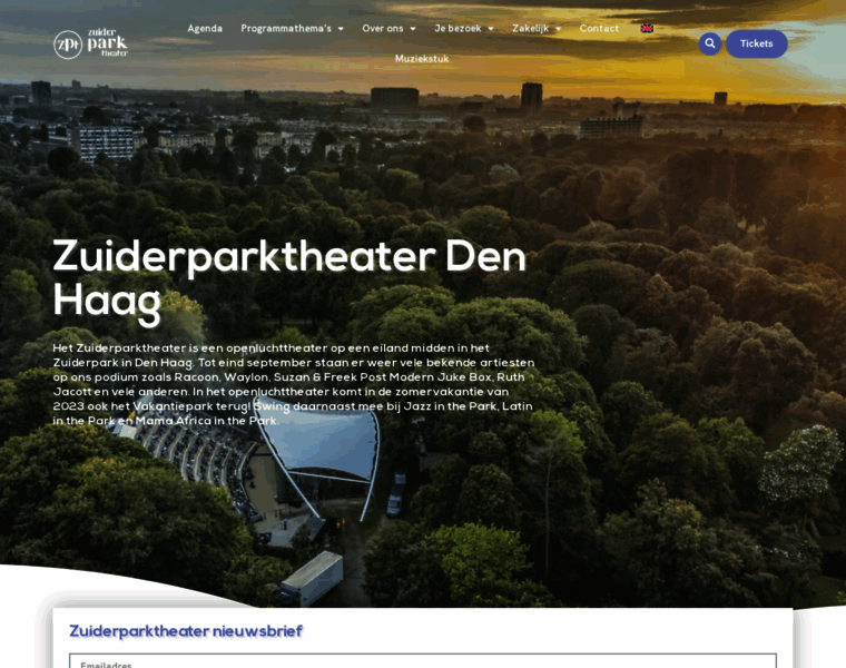 Zuiderparktheater.nl thumbnail