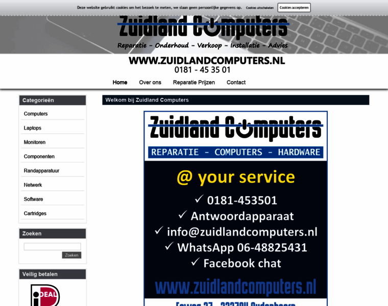Zuidlandcomputers.nl thumbnail