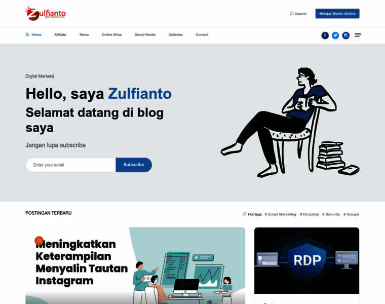 Zulfianto.com thumbnail
