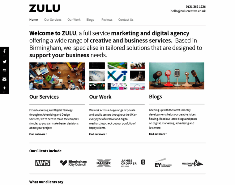 Zulucreative.co.uk thumbnail
