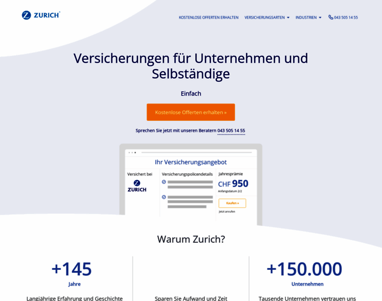 Zurichbusinessinsurance.ch thumbnail