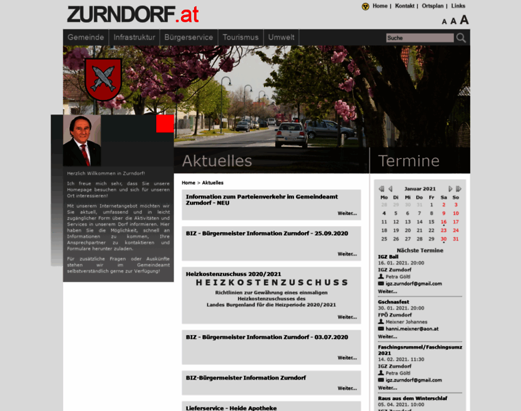 Zurndorf.at thumbnail
