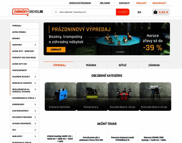 Zvaracky-obchod.sk thumbnail