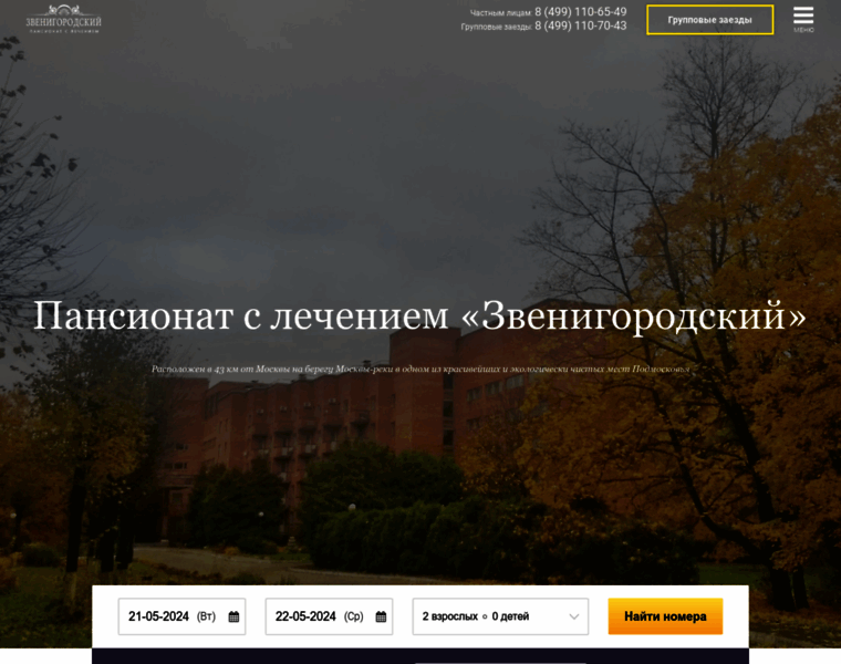 Zvenigorodskiy-hotel.ru thumbnail