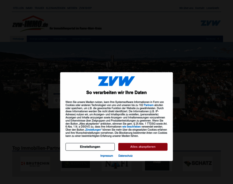 Zvw-immo.de thumbnail