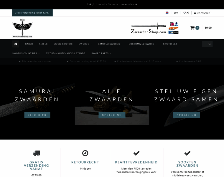 Zwaardenshop.com thumbnail