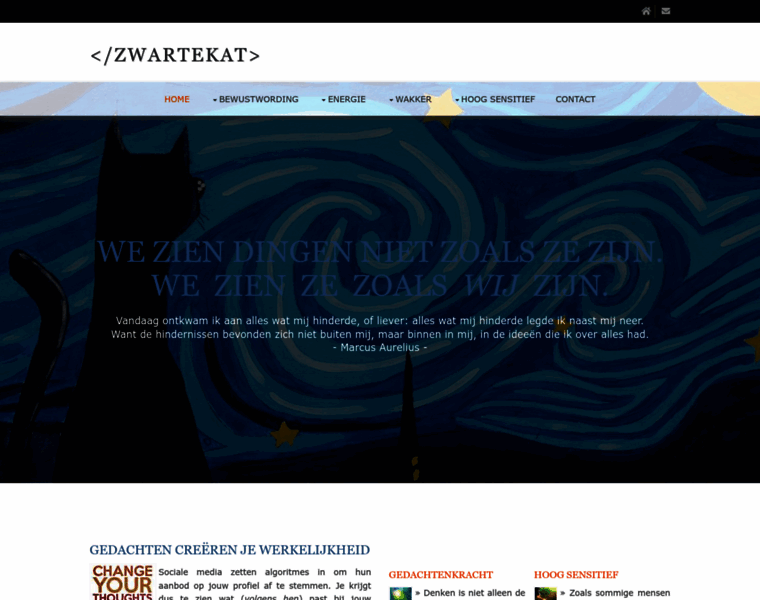 Zwartekat.com thumbnail
