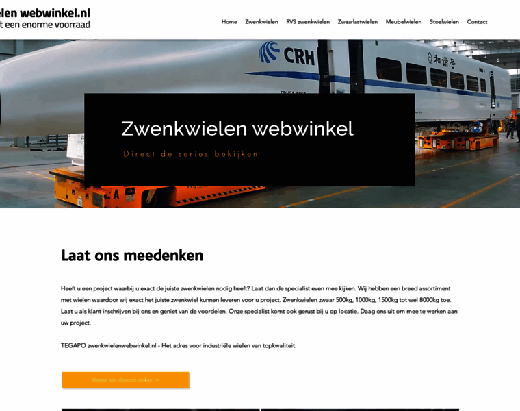 Zwenkwielenwebwinkel.nl thumbnail