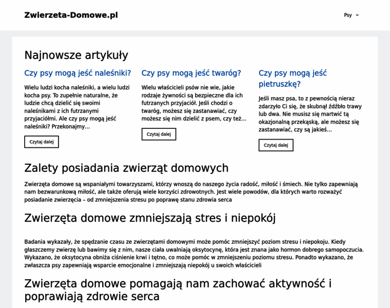 Zwierzeta-domowe.pl thumbnail