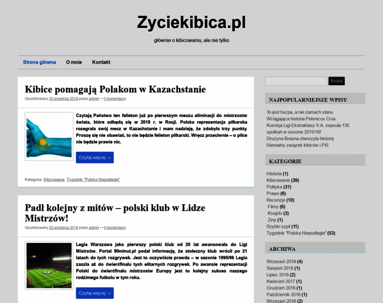 Zyciekibica.pl thumbnail