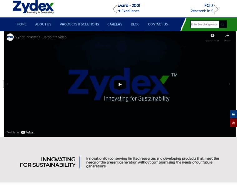 Zydexindustries.com thumbnail