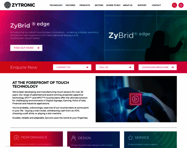 Zytronic.co.uk thumbnail