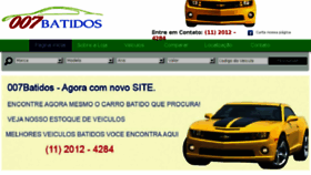 What 007batidos.com.br website looked like in 2016 (8 years ago)