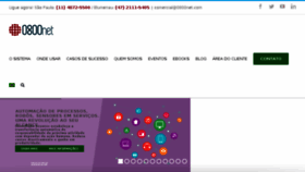 What 0800net.com.br website looked like in 2016 (7 years ago)