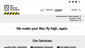 What 010mac.nl website looked like in 2017 (6 years ago)