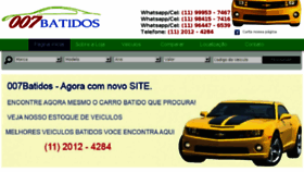What 007batidos.com.br website looked like in 2018 (6 years ago)