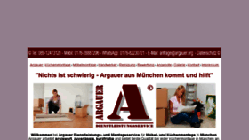 What 089-wohnungsausloesung.de website looked like in 2018 (5 years ago)
