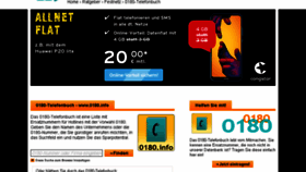 What 0180.info website looked like in 2018 (6 years ago)