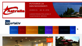 What 035portal.hr website looked like in 2018 (5 years ago)