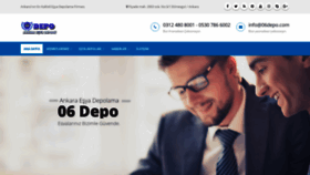What 06depo.com website looked like in 2018 (5 years ago)