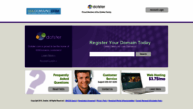 What 000domains.com website looked like in 2019 (4 years ago)