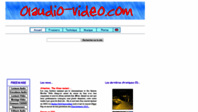 What 01audio-video.com website looked like in 2019 (4 years ago)