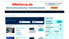 What 0mallorca.de website looked like in 2019 (4 years ago)