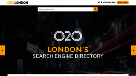 What 020.co.uk website looked like in 2020 (4 years ago)