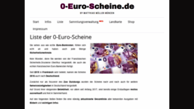 What 0-euro-scheine.de website looked like in 2020 (4 years ago)